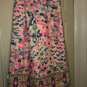 ❌SOLD❌Lilly Pulitzer GWP Yoga towel ‘Pina colada’